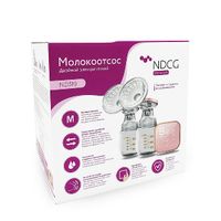 Молокоотсос электрический двойной Double touch sensory ND510 NDCG миниатюра фото №6