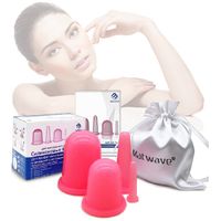 Силиконовые банки массажные Matwave MW-04 Pink розовые 4 шт миниатюра фото №3