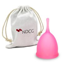 Чаша менструальная розовая Comfort Cup NDCG р.L миниатюра фото №3