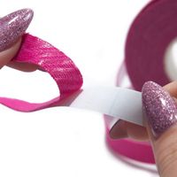 Тейп кинезио для лица розовый Matwave 1см х 5м миниатюра фото №3