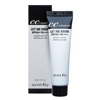 СС-Крем солнцезащитный для лица осветляющий SPF50 Let me know secret Key 30мл