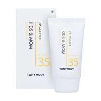 Крем солнцезащитный для детей и мам Uv master kids & mom sun cream TONYMOLY 45мл