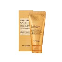 Крем для рук с муцином улитки и коллоидным золотом Intense care gold 24k snail hand cream TONYMOLY 60мл