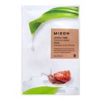 Маска для лица тканевая с экстрактом улиточного муцина Joyful time essence mask snail Mizon/Мизон 23г