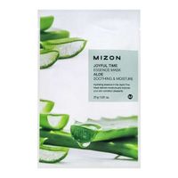 Маска для лица тканевая с экстрактом сока алоэ Joyful time essence mask aloe Mizon/Мизон 23г