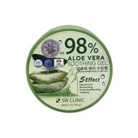 Гель универсальный увлажняющий с алоэ вера 98% aloe vera soothing gel 3W Clinic 300мл