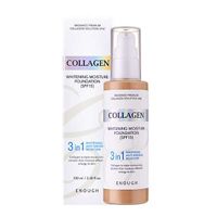 Крем для лица тональный осветляющий Collagen 3in1 spf15 Тон 13 Enough 100мл