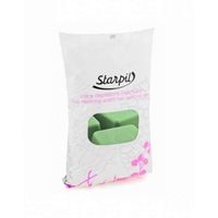 Воск для депиляции горячий зеленый Starpil брикет 1кг
