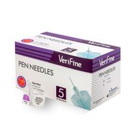 Иглы для инсулиновых шприц-ручек 31G Verifine 0,25х5мм