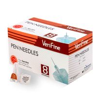 Иглы для инсулиновых шприц-ручек 32G Verifine 0,23х8мм