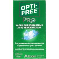 Капли для пользователей контактных линз Pro Опти-Фри 10мл миниатюра