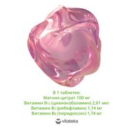 Магний В6 Форте Vitateka/Витатека таблетки 1,17г 30шт миниатюра фото №2