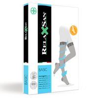 Чулки компрессионные с открытым носком 2 класс 280 den Relaxsan/Релаксан Basic, черные, р.4 (1470S) миниатюра фото №2