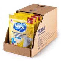 Каша сухая молочная мультизлаковая вкус банана и земляники Nestle/Нестле дой-пак 220г миниатюра фото №18