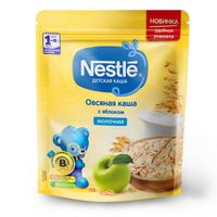 Каша сухая молочная овсянка яблоко Nestle/Нестле дой-пак 220г миниатюра фото №18