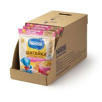Каша мультизлаковая мед, абрикос и малина Шагайка Nestle/Нестле дой-пак 190г миниатюра фото №8