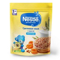 Каша сухая молочная Гречка Курага doy pack Nestle/Нестле 220г миниатюра фото №3