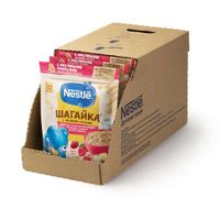 Каша мультизлаковая земляника и яблоко Малина Шагайка Nestle/Нестле дой-пак 200г миниатюра фото №11