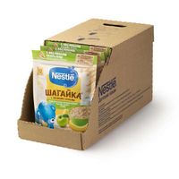 Каша мультизлаковая яблоко, банан и груша Шагайка Nestle/Нестле дой-пак 200г миниатюра фото №9