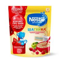 Каша мультизлаковая земляника и яблоко Малина Шагайка Nestle/Нестле дой-пак 200г миниатюра фото №13