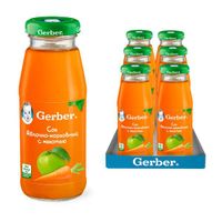 Сок яблоко и морковь Gerber/Гербер 175мл