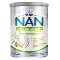 Смесь сухая молочная Nan/Нан Тройной Комфорт 400г миниатюра фото №14
