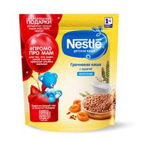 Каша сухая молочная Гречка Курага doy pack Nestle/Нестле 220г миниатюра фото №5