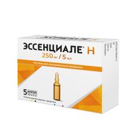 Эссенциале Н раствор для в/в введ. 250мг/5мл 5мл 5шт миниатюра фото №2