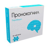 Пронокогнил таблетки с пролонгированным высвобождением п/о плен. 50мг 30шт