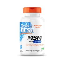 МСМ (метилсульфонилметан) Doctor's Best/Доктор Бэст капсулы 1080мг 180шт
