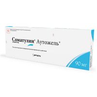 Соматулин Аутожель гель для п/к введ. пролонг. действ. шприц 90мг 388мг