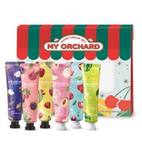 Набор подарочный кремов для рук Коллекция Фруктовая ярмарка Frudia/Фрудия 6 х 30мл миниатюра фото №2