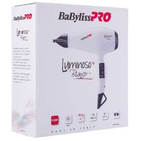 Фен c 2 насадками белый Luminoso+ Pro Babyliss/Бэбилис миниатюра фото №5