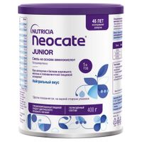 Смесь сухая на основе аминокислот детская Junior Neocate/Неокейт 400г