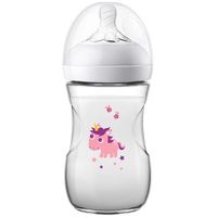 Бутылочка для кормления с силиконовой соской с 1 мес. Natural Philips Avent 260мл (SCF070/25) миниатюра фото №4