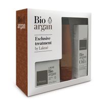 Набор Шампунь+Маска+Масло аргановый для восстановления Bio-Argan Lakme/Лакме