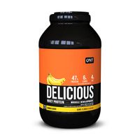 Сывороточный белок Delicious Protein Whey (Делишес Протеин Вей) Банан QNT 2,2кг