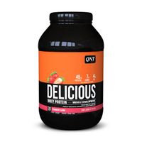 Сывороточный белок Delicious Protein Whey (Делишес Протеин Вей) Клубника QNT 908г