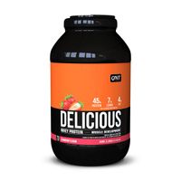 Сывороточный белок Delicious Protein Whey (Делишес Протеин Вей) Клубника QNT 2,2кг