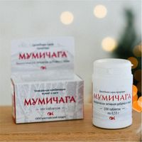 Мумичага таблетки 0,55г 100шт миниатюра фото №3