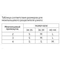 Разделитель межпальцевый B.Well/Би Велл Care FW-644 р. М+S 2шт 1шт миниатюра фото №3