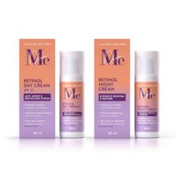 1X Крем для лица с ретинолом ночной Limited edition Mediva/Медива 50мл + 1X Крем для лица с ретинолом дневной SPF15 Limited edition Mediva/Медива 50мл