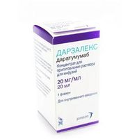 Дарзалекс концентрат для приг. раствора для инфузий 20мг/мл 20мл