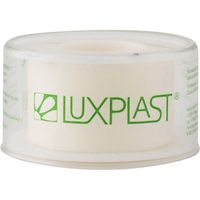 Лейкопластырь фиксирующий на шелковой основе Luxplast/Люкспласт 2,5cм х 500см