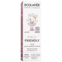 Гель для интимной гигиены Girls' Friendly 3+ (Ecocert), Ecolatier baby 150 мл