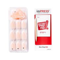 Лак твердый акцент француженка длина средняя Impress Manicure Color Kiss