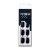 Лак твердый однотонный мисс Бонд длина короткая Impress Manicure Color Kiss миниатюра фото №2