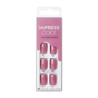 Лак твердый однотонный Бархатный Лепесток длина короткая Impress Manicure Color Kiss миниатюра фото №2