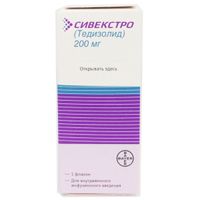 Сивекстро лиоф. д/приг. конц. д/приг. р-ра д/инф. 200мг