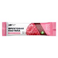 Пастила фруктовая яблоко с малиной ABC Healthy Food 27г